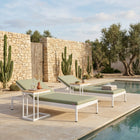 Zuo Lychee Chaise Lounge Green