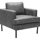 Zuo Decade Armchair Vintage Gray
