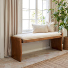 Zuo Lafa Bench Beige