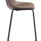 Zuo Smart Barstool (Set of 2) Vintage Espresso
