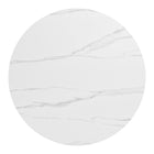 Zuo Oceanveil Round Dining Table White