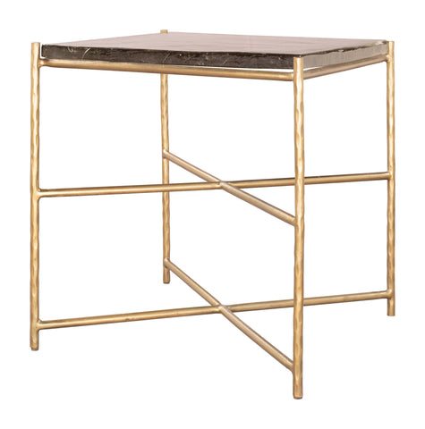 Zuo Kove Side Table Gold