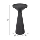 Zuo Omni Side Table Black
