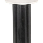 Zuo Izola Console Table White & Black