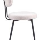 Zuo Blanca Dining Chair (Set of 2) Ivory