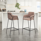 Zuo Marcel Counter Stool (Set of 2) Brown