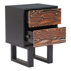 Zuo Aremi Nightstand Brown & Black