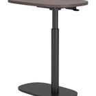 Zuo Buddy Adjustable Rotating Side Table Gray