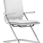 Zuo Lider Plus Conference Chair (Set of 2) White
