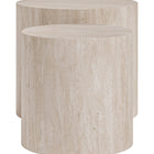 Zuo Carzo Coffee Table Set (2-Piece) Stone Beige