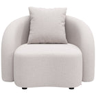 Zuo Sunny Isles Accent Chair Beige