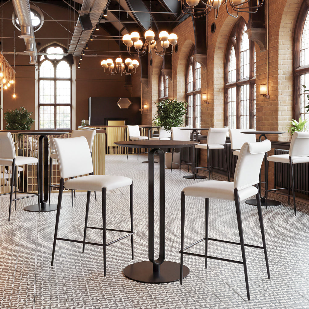 Zuo Freesia Counter Stool (Set of 2) White