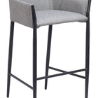 Zuo Andover Barstool Slate Gray