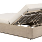 Zuo Varadero Beach Double Chaise Gray