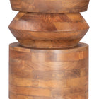 Zuo Kollam Side Table Walnut