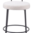 Zuo Blanca Barstool (Set of 2) Ivory