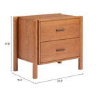 Zuo Beleza Nightstand Walnut