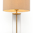 Zuo Boreal Table Lamp Beige & Gold