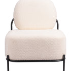 Zuo Arendal Accent Chair Vanilla