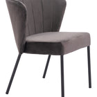 Zuo Aimee Dining Chair (Set of 2) Gray