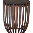 Zuo Kafig Side Table Bronze