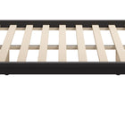 Zuo Luum Queen Platform Bed Frame Black