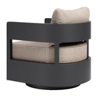 Zuo Foret Swivel Chair Black