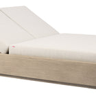 Zuo Varadero Beach Double Chaise Gray