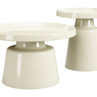 Zuo Beurre Coffee Table Set (2-Piece) Ivory