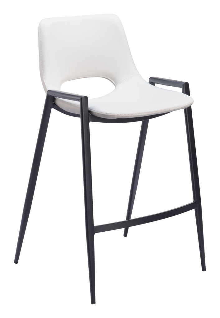 Zuo Desi Counter Stool (Set of 2) White