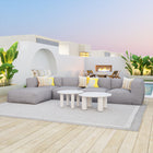 Zuo Ola Coffee Table Set (2-Piece) White