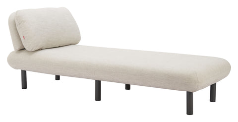 Zuo Aperto Chaise Beige