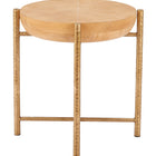 Zuo Halva Side Table Natural