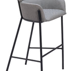 Zuo Bremor Barstool Slate Gray
