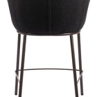 Zuo Essen Counter Stool Black & Bronze