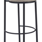Zuo Sisal Barstool (Set of 2) Beige Tweed