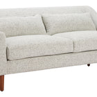 Zuo Koseli Loveseat Pewter Gray