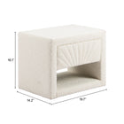 Zuo Baris Nightstand Ivory