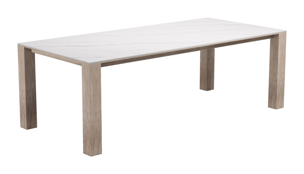 Zuo Leilani Rectangular Dining Table White