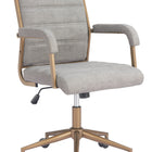 Zuo Auction Office Chair Gray