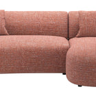 Zuo Venezia Chaise Sectional Brown
