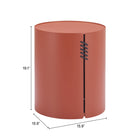 Zuo Bayu Side Table Brown