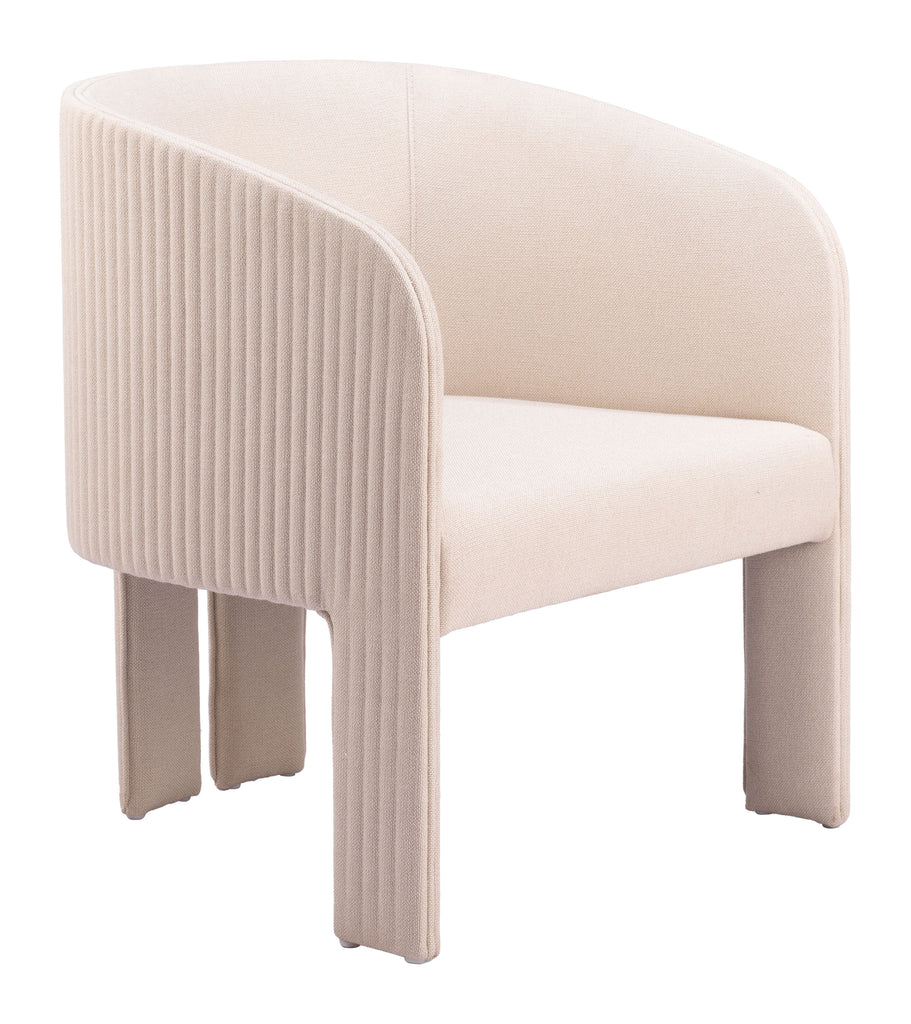 Zuo Hull Accent Chair Beige