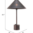 Zuo Cardo Table Lamp Bronze