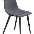 Zuo Daniel Dining Chair (Set of 2) Gray
