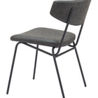 Zuo Charon Dining Chair (Set of 2) Vintage Black