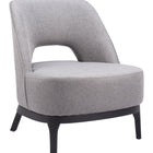 Zuo Mistley Accent Chair Gray