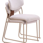 Zuo Meadow Dining Chair (Set of 4) Cloud White