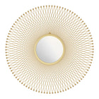 Zuo Glow Round Mirror Gold
