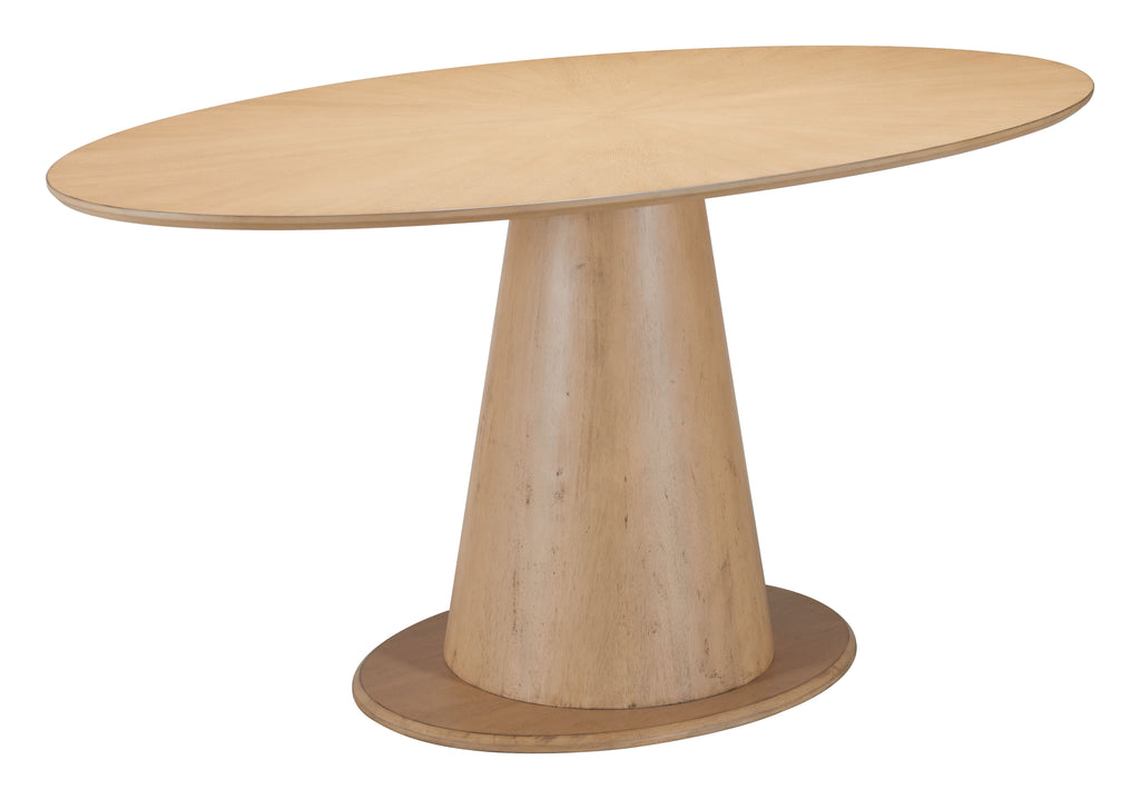 Zuo Disque Dining Table Natural